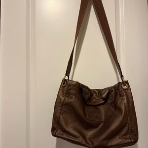 Brown Leather Shoulder Bag
